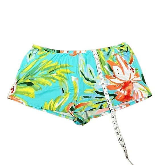 Lilac + London Women’s Tropical Floral Pajama Short Bottoms, Size X-Large, New - Picture 6 of 7